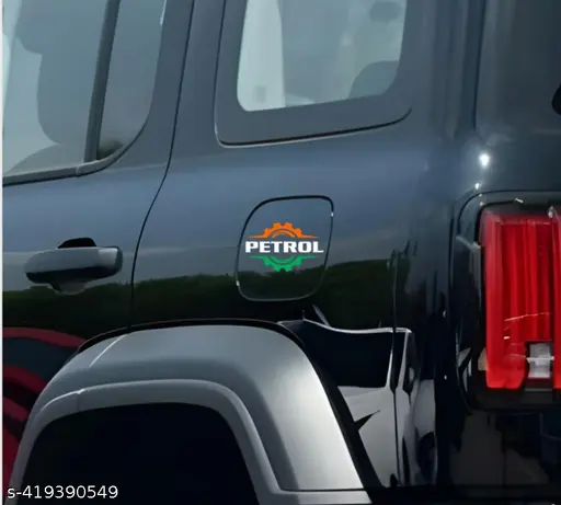 PETROL TANK STICKER FOR CAR ,WHITE COLOUR - Image 4